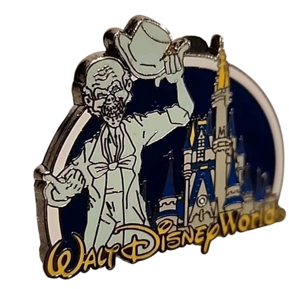 Disney Pin Haunted Mansion Hitchhiking Ghost Ezra Dreams Come True 2008 52875